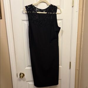 Elegant Black Lace Dress